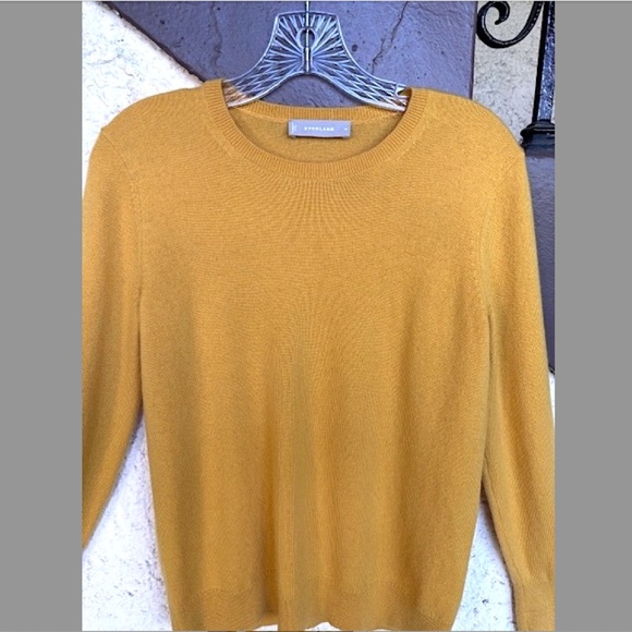 EVERLANE Womens Stretch Cashmere Pullover Sweater EUC/sz M - Picture 11 of 16